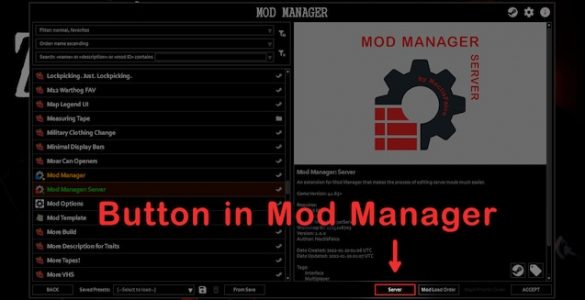 pz mod manager server