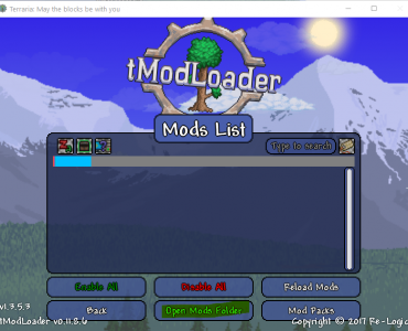 install mods on tmodloader terraria
