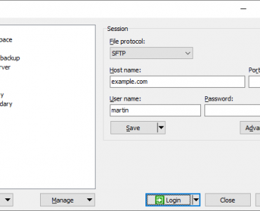 SFTP _winscp_game_server